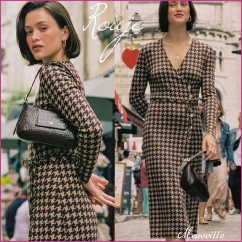Rouje Jaelle Midi Dress Size 34/US 2